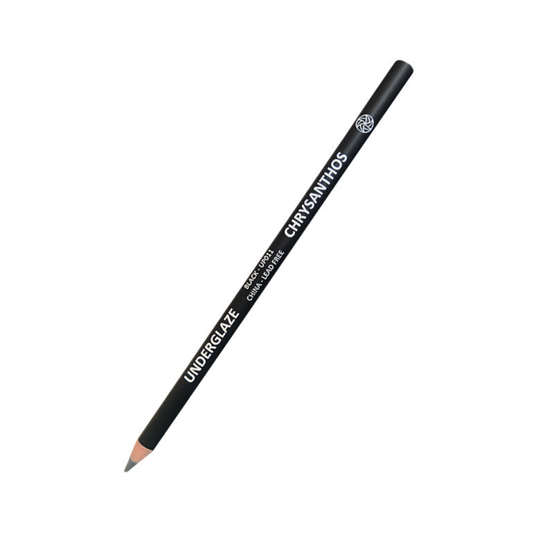 Golden Flower Underglaze Pencil Pottery - LJ Enterprise